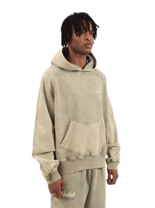 Seafoam Acid Wash Made in Pak Hoodie (V4)