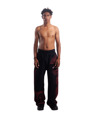 "RANGOLI" HAND BLOCK PRINTED SWEATPANTS