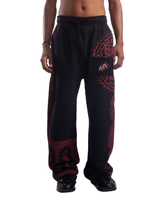 "RANGOLI" HAND BLOCK PRINTED SWEATPANTS