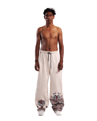 "KALAMKAAR" V3 HAND BLOCK PRINT SWEATPANTS