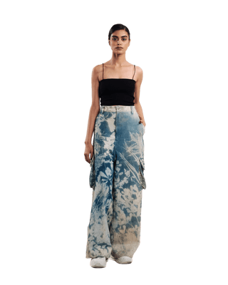 "GRANDMAS GARDEN" PRINTED TROUSERS