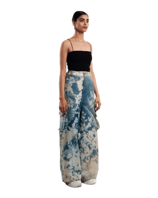 "GRANDMAS GARDEN" PRINTED TROUSERS