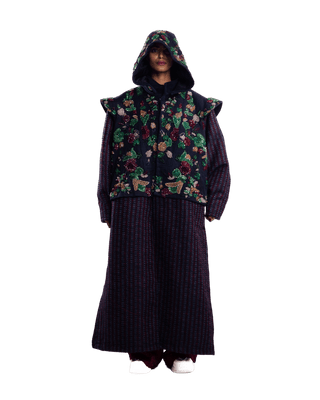 "LAHORE TO SOHO" HAND EMBROIDERED LONG COAT