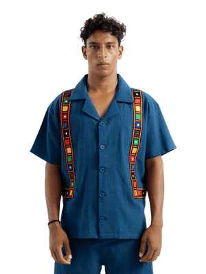 Naqsh-E-Dil button-down