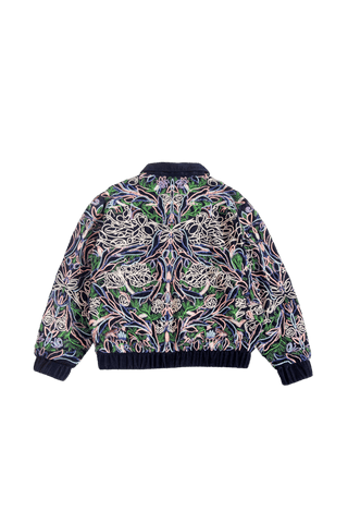 "IRIDESCENT" VELVET JACKET