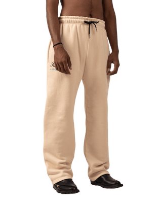 BEIGE MADE IN PAK SWEATPANTS (V4)