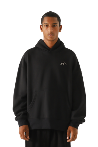 black made in pak hoodie (v1)