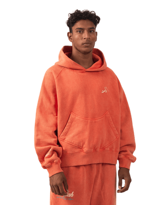 BURNT ORANGE MADE IN PAK HOODIE (V4)