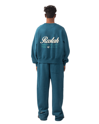 DARK CYAN MADE IN PAK SWEATSHIRT (V4)