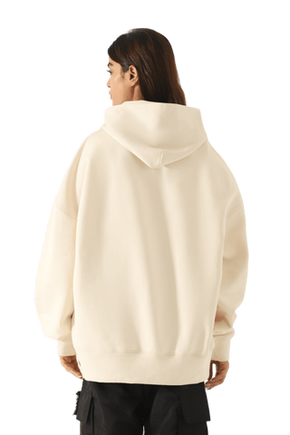 beige logo hoodie (v1)