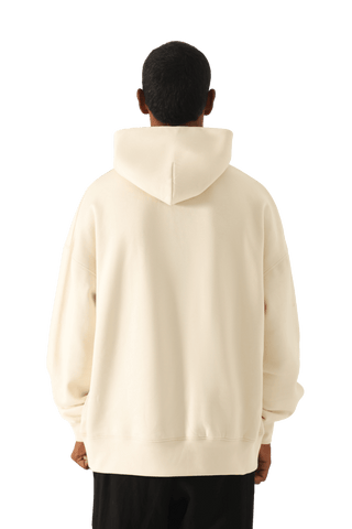 beige logo hoodie (v1)