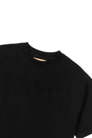 EMBROIDERED BLACK MADE IN PAK T-SHIRT (v2)