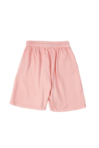 PINK LOGO SHORTS