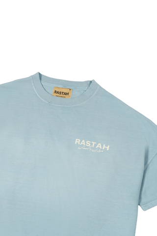 SKY BLUE MADE IN PAK T-SHIRT (v2) (ACID WASH)