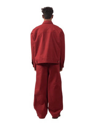 SCARLET TWILL JACKET