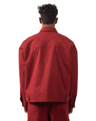 SCARLET TWILL JACKET