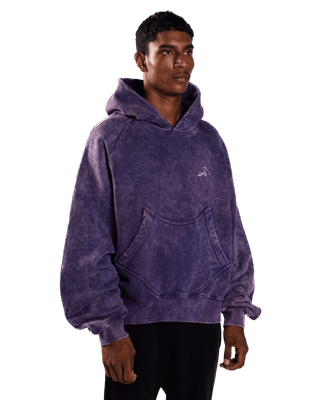 WASHED PURPLE MADE IN PAK HOODIE (v2)