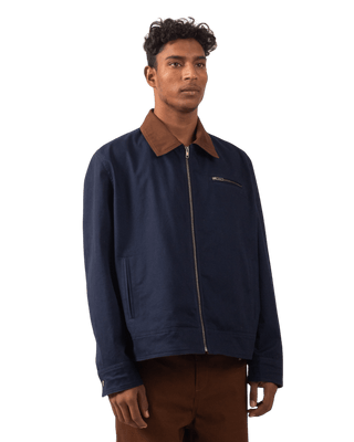 NAVY BLUE TWILL JACKET