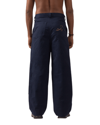 NAVY BLUE TWILL PANTS