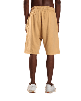 TAN LOGO SHORTS