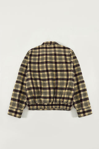 PLAID HANDWOVEN HEAVYWEIGHT SHIRT