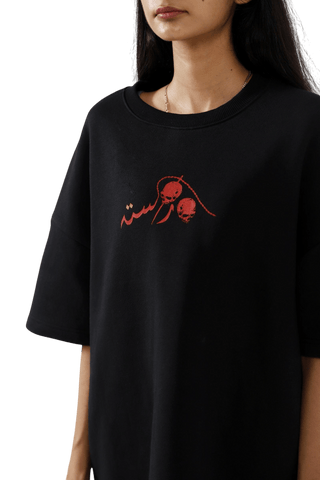 "DIL MERA 2GB" SCREEN PRINT T SHIRT