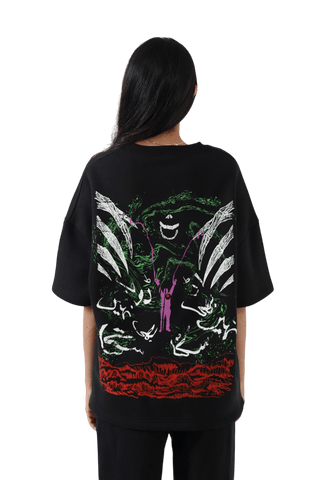 "DIL MERA 2GB" SCREEN PRINT T SHIRT