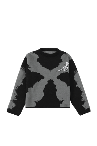 "Harmony" crop knit sweater