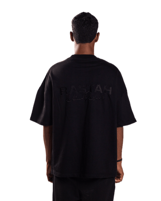 EMBROIDERED BLACK MADE IN PAK T-SHIRT (v2)