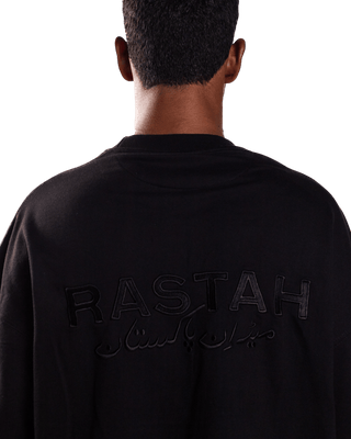 EMBROIDERED BLACK MADE IN PAK T-SHIRT (v2)