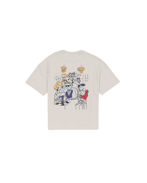 "Karachi nights" beige T-shirt