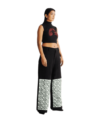 "ISHQ" RELAXED PANTS