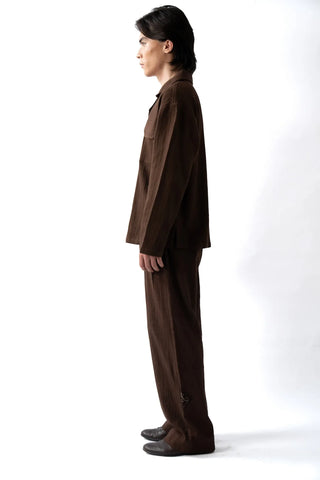 Brown Button Down