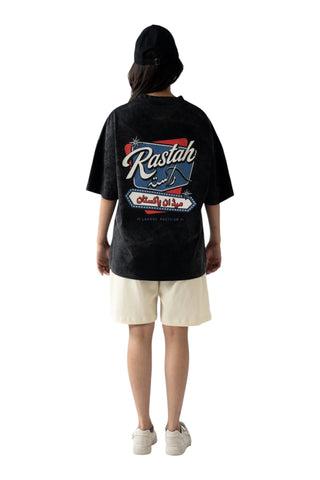 Black Acid Wash made in Pak T-shirt V6