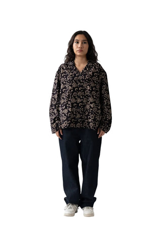 Mulberry Ajrak Button-Down