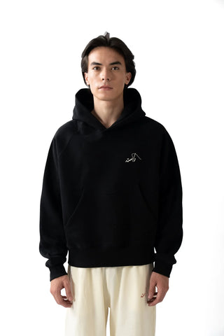 Black Oversized Hoodie