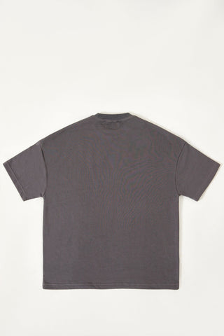 SPACE GREY LOGO T-SHIRT - Rastah