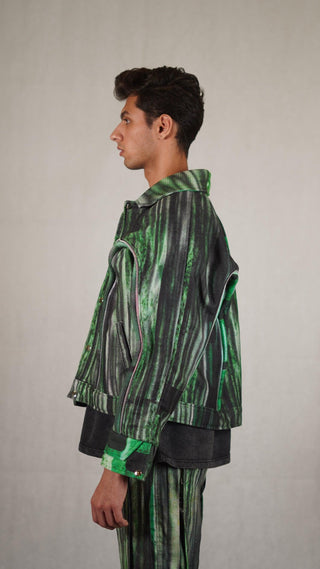 Viper Print Tube Jacket - Rastah