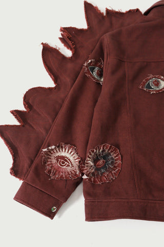 "MOTH" DENIM JACKET - Rastah
