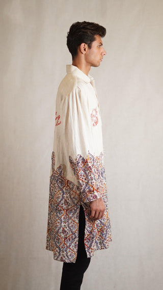 Fuck Lawn Block Print Kurta - Rastah