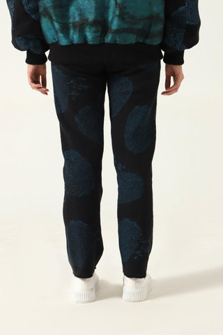 "WHO AM I" HAND PRINTED TROUSERS - Rastah